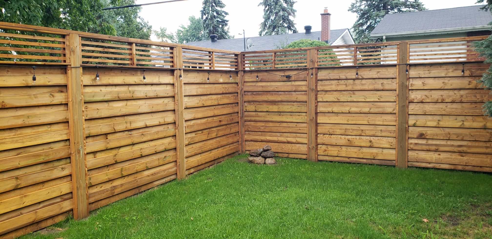 Finished fence